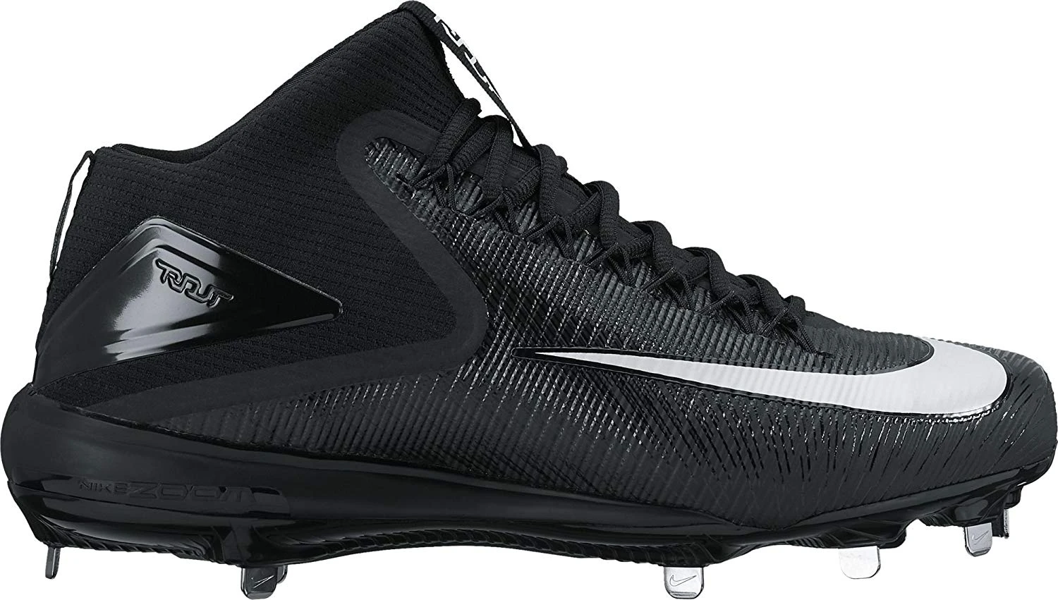 New Nike Zoom Trout 3 Pro Adult Mens 9 Black/White Metal Baseball Cleats 3 New Nike Zoom Trout 3 Pro Adult Mens 9 Black/White Metal Baseball Cleats