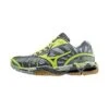 New Mizuno Women's 9 Wave Tornado X Volleyball-Shoes Gray/Yellow