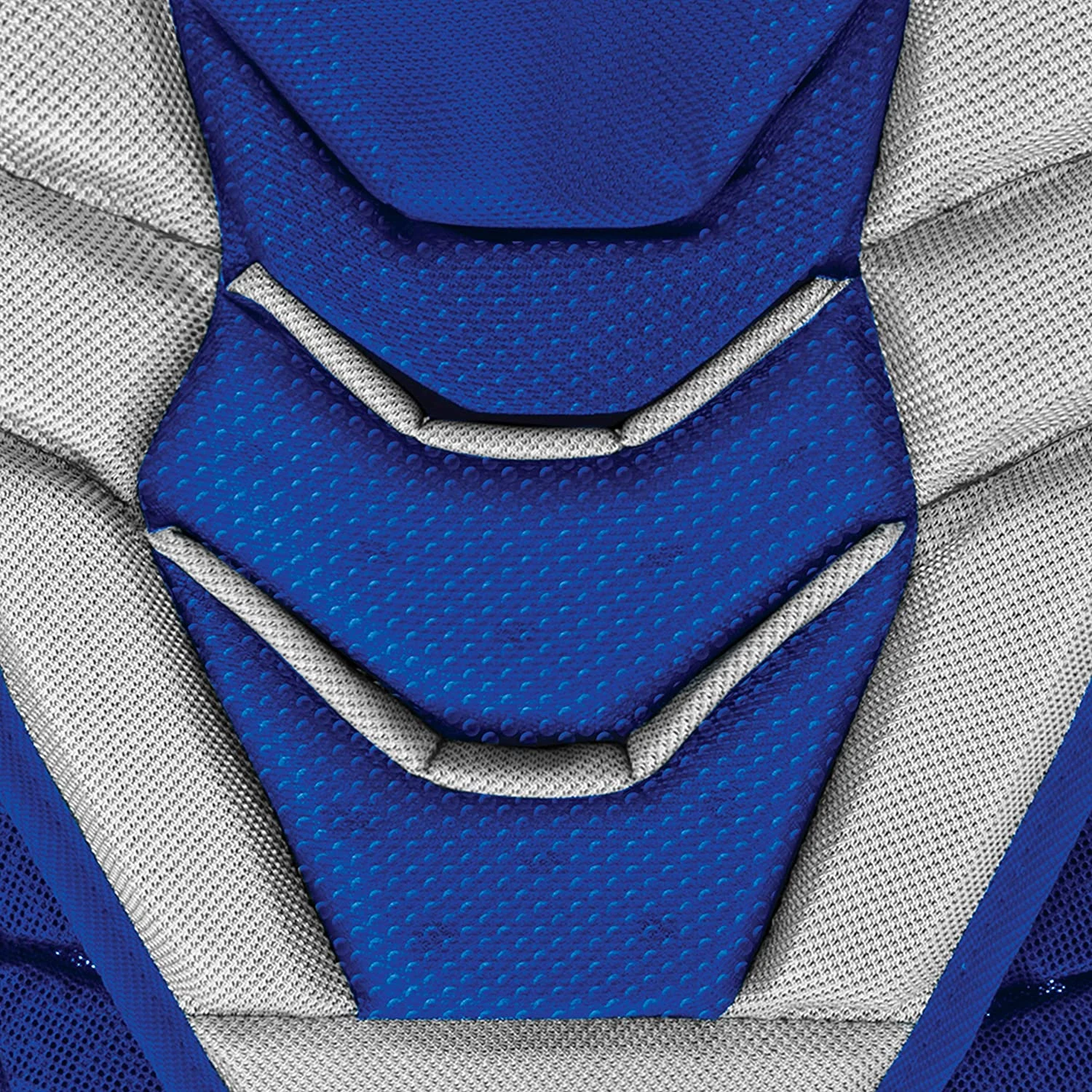 Easton Pro X Adult Baseball Catchers Chest Protector (Royal/Silver) 5 Easton Pro X Adult Baseball Catchers Chest Protector (Royal/Silver) - Image 3