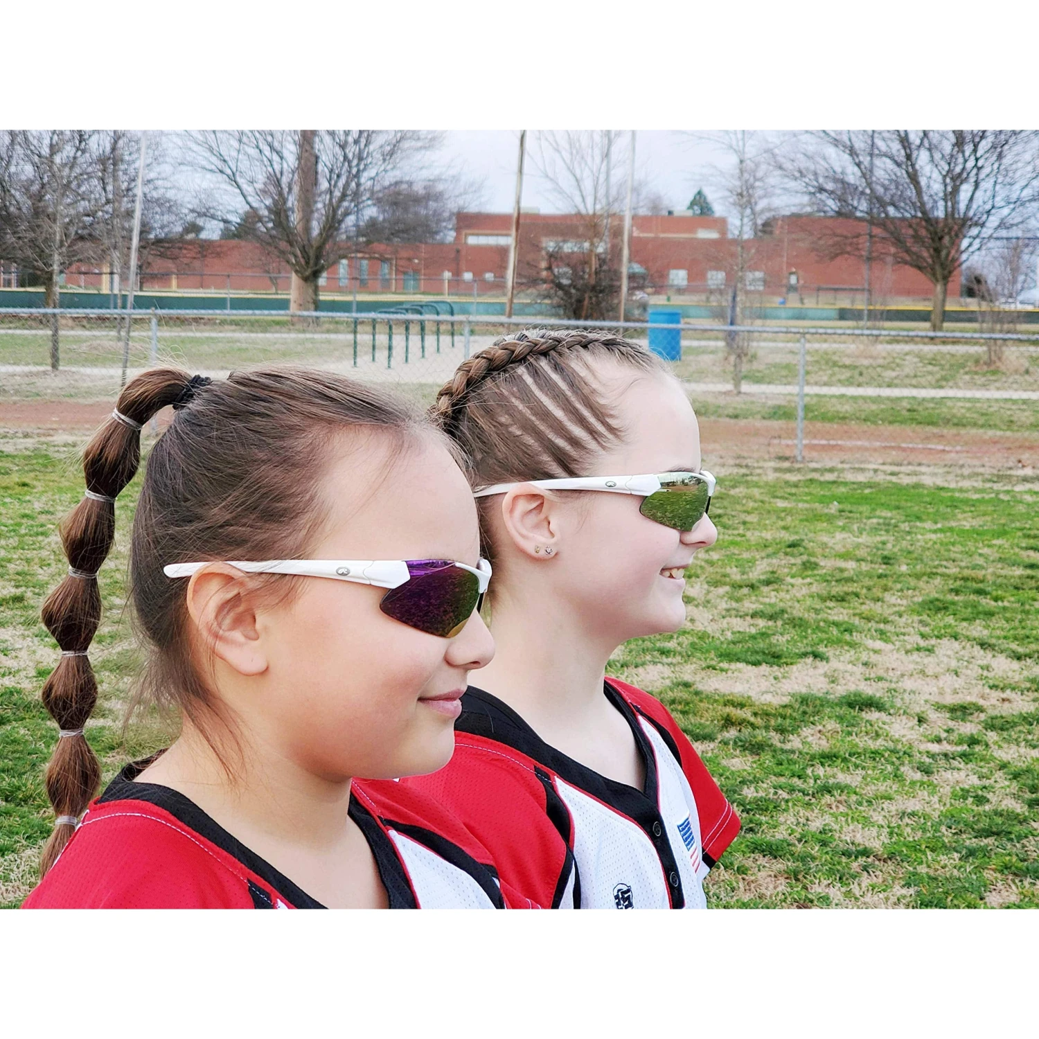 RAWLINGS Youth Sports Baseball Sunglasses Durable 100% UV Poly Lens, Shielded Lens (White/Mint) 8 RAWLINGS Youth Sports Baseball Sunglasses Durable 100% UV Poly Lens, Shielded Lens (White/Mint) - Image 6