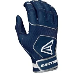 Easton Walk Off NX Baseball Adult Batting Gloves (Navy/Navy)