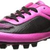 New Vizari Infinity FG Black/Pink Soccer Molded Cleats-Little KIds 2