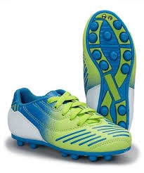 New Xara Velocity Soccer Cleat (Little Kid/Big Kid) Sz 12 Green/Royal