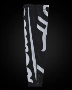 Warstic ARM SLEEVE - BATTLE (BLACK/WHITE) -Deals Baseball Store Armsleeve BattleBlack Back