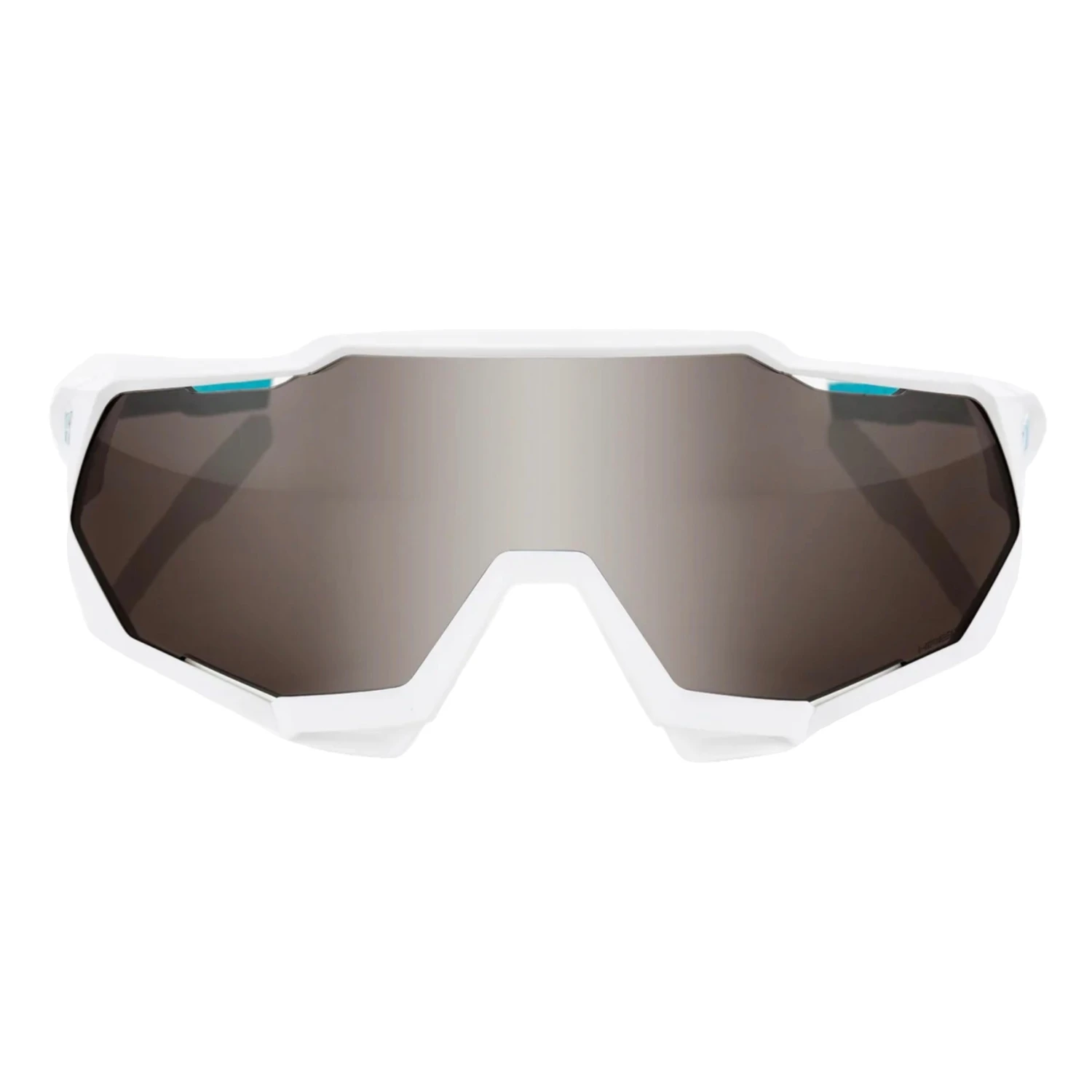 100% Speedtrap Xtreme Sports Performance Sunglasses W Interchangeable Lenses, Bora Hans Grohe Team White - Hiper Silver Mirror Lens 6 100% Speedtrap Xtreme Sports Performance Sunglasses W Interchangeable Lenses, Bora Hans Grohe Team White - Hiper Silver Mirror Lens - Image 4