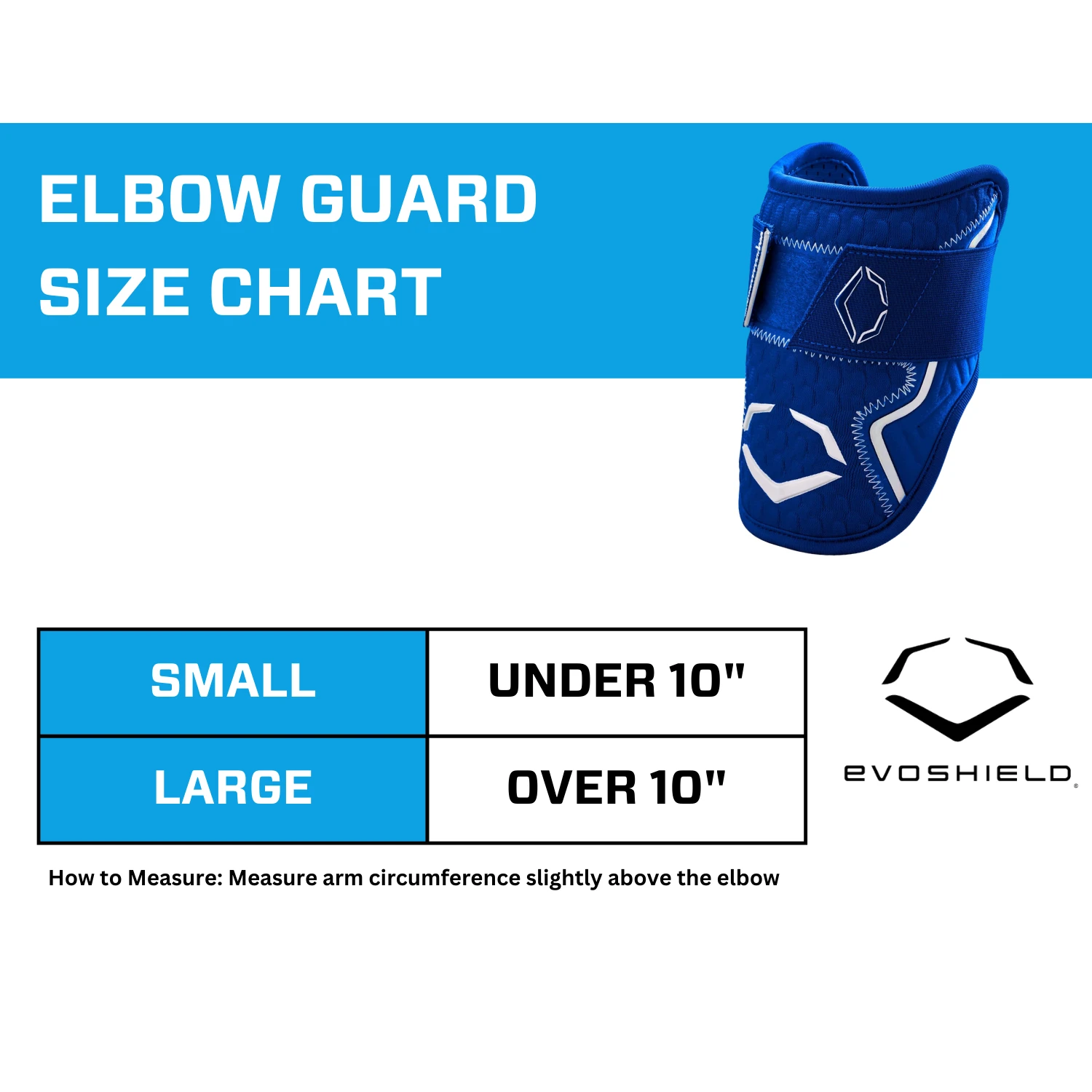 EvoShield PRO-SRZ 2.0 Batter's Baseball Softball Elbow Guard (Royal) 10 EvoShield PRO-SRZ 2.0 Batter's Baseball Softball Elbow Guard (Royal) - Image 8