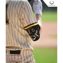 EvoShield PRO-SRZ 2.0 Batter's Baseball Softball Elbow Guard (Black) 20 EvoShield PRO-SRZ 2.0 Batter's Baseball Softball Elbow Guard (Black) -Deals Baseball Store Evoshield PRO SRZ2.0 batters elbow guard lifestyle2