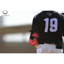 EvoShield PRO-SRZ 2.0 Batter's Baseball Softball Double Strap Elbow Guard, Scarlet 23 EvoShield PRO-SRZ 2.0 Batter's Baseball Softball Double Strap Elbow Guard, Scarlet -Deals Baseball Store EvoshieldPRO SRZ2.0Batter sDoubleStrapElbowGuard lifestyle Scarlet1