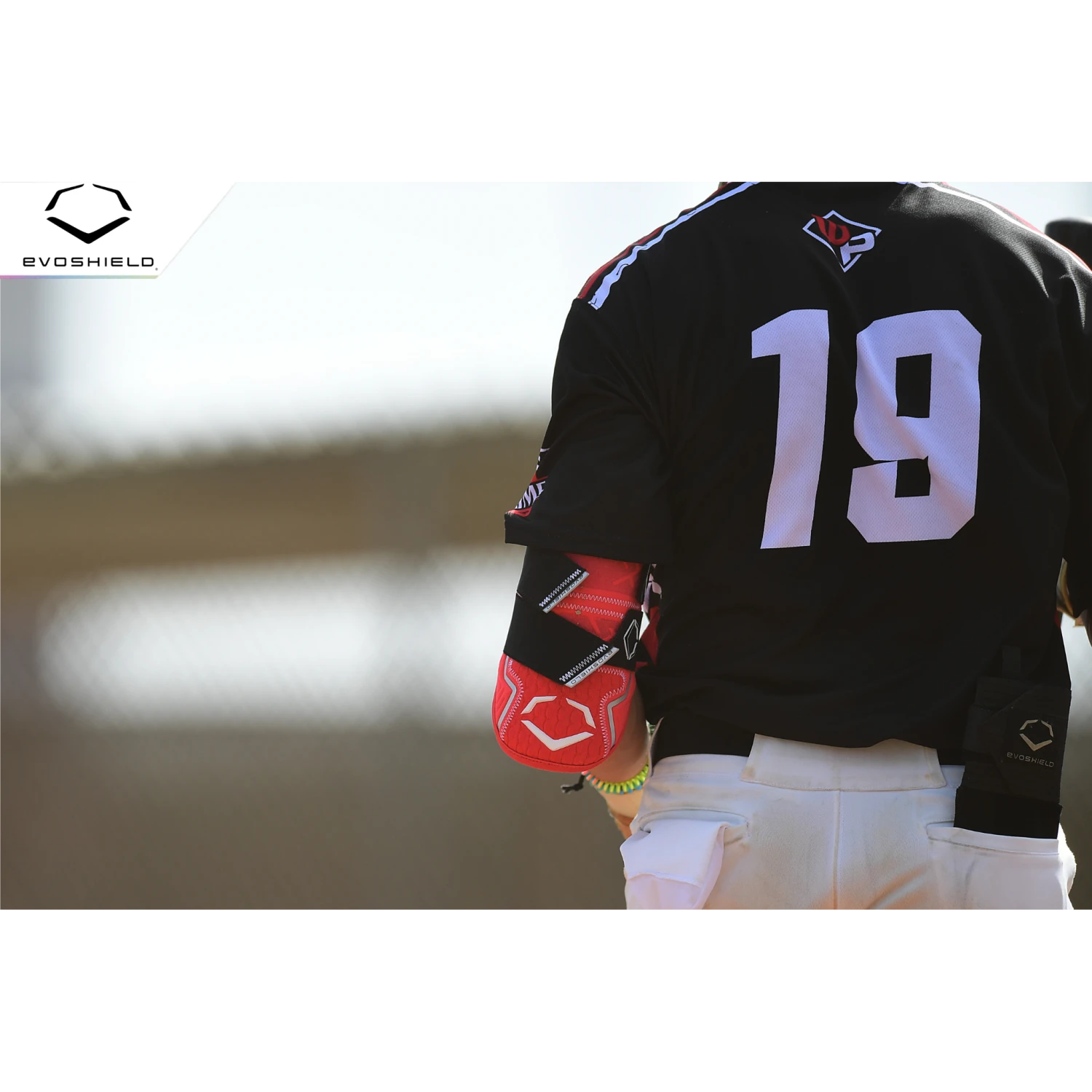 EvoShield PRO-SRZ 2.0 Batter's Baseball Softball Double Strap Elbow Guard, Scarlet 12 EvoShield PRO-SRZ 2.0 Batter's Baseball Softball Double Strap Elbow Guard, Scarlet - Image 10