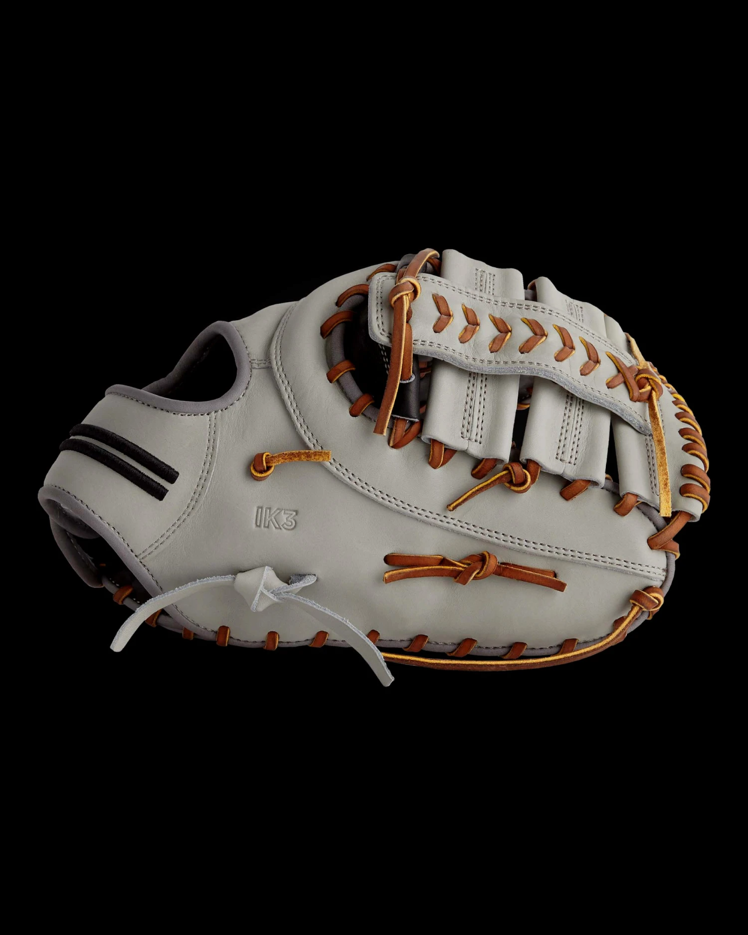 Warstic IK3 SERIES JAPANESE KIP FIRST BASE MITT- GRAY WOLF STYLE 5 Warstic IK3 SERIES JAPANESE KIP FIRST BASE MITT- GRAY WOLF STYLE - Image 3