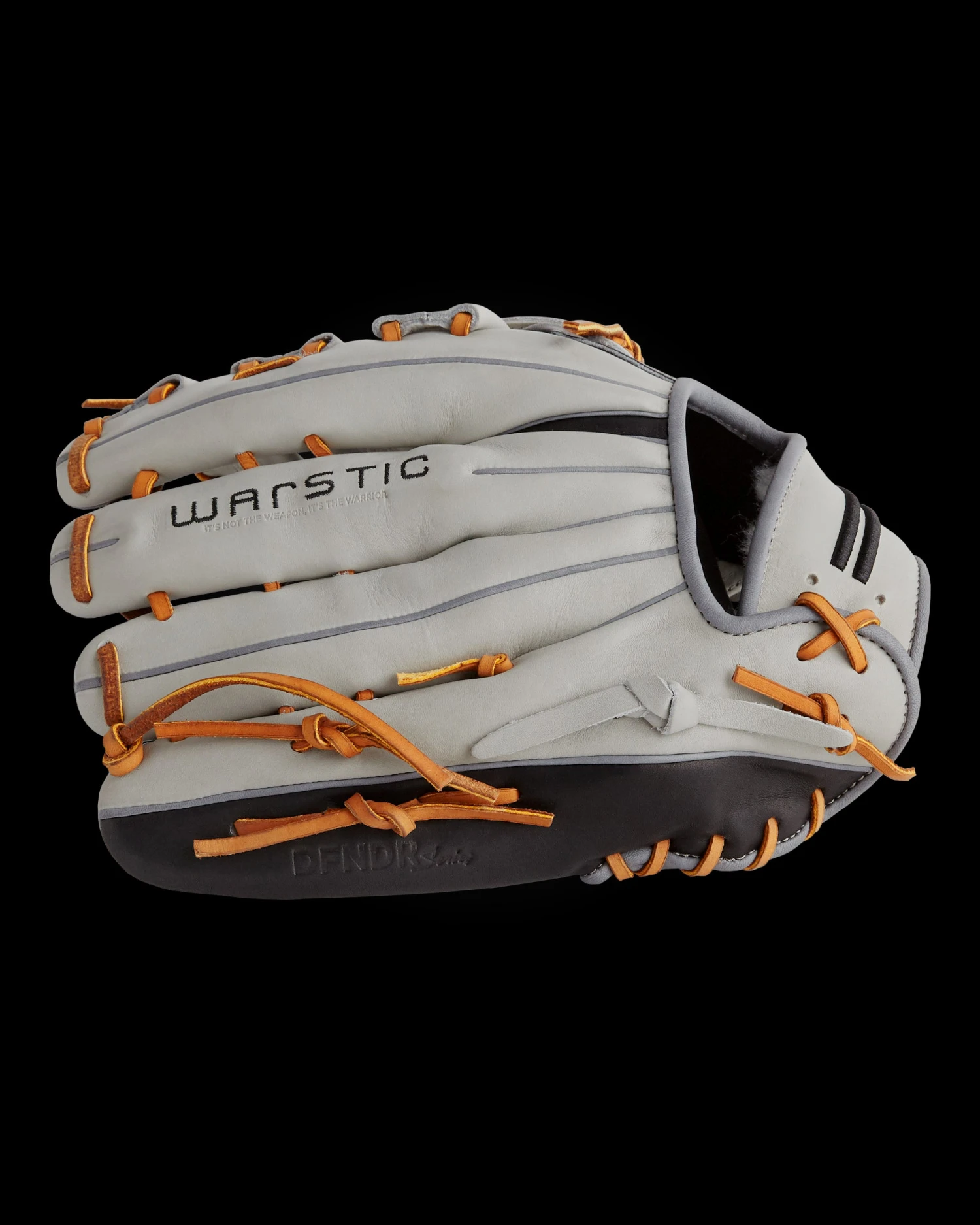 Warstic IK3 SERIES JAPANESE KIP OUTFIELD GLOVE- GRAY WOLF STYLE 5 Warstic IK3 SERIES JAPANESE KIP OUTFIELD GLOVE- GRAY WOLF STYLE - Image 3