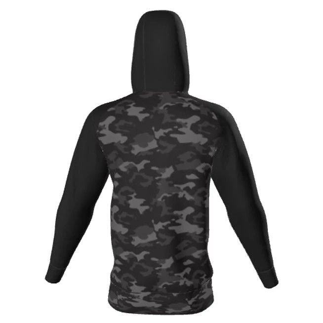 Guardian Baseball Men's Dri Climate Camo Hoodie (Black Camo) 4 Guardian Baseball Men's Dri Climate Camo Hoodie (Black Camo) - Image 2