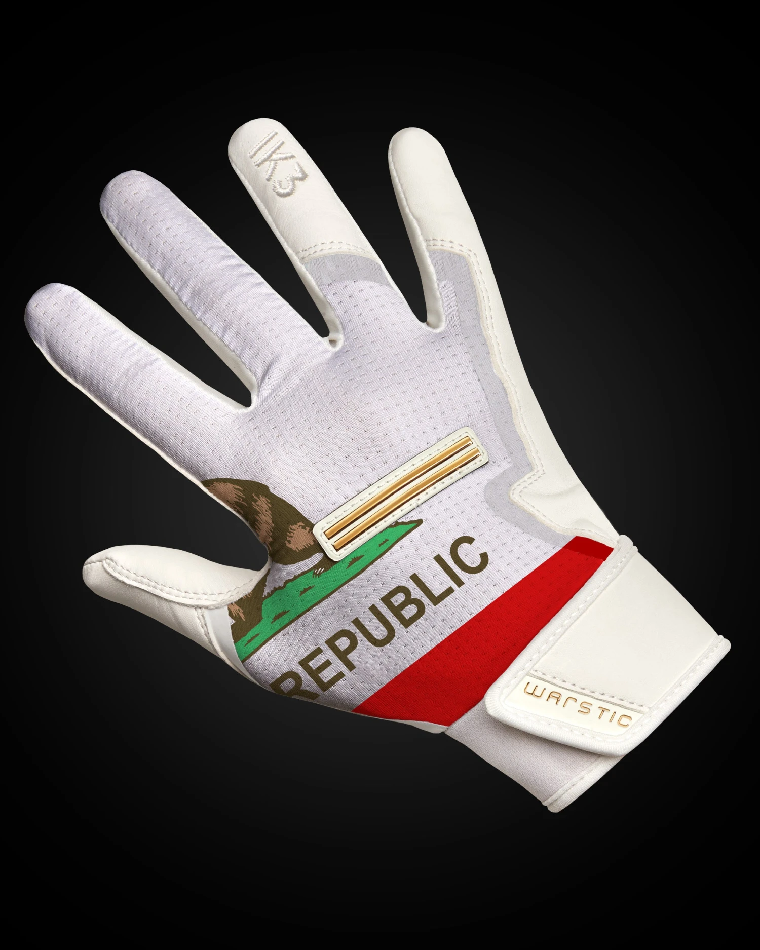 IK3 PRO LTD ED BATTING GLOVES "CALIFORNIA" 4 IK3 PRO LTD ED BATTING GLOVES "CALIFORNIA" - Image 2