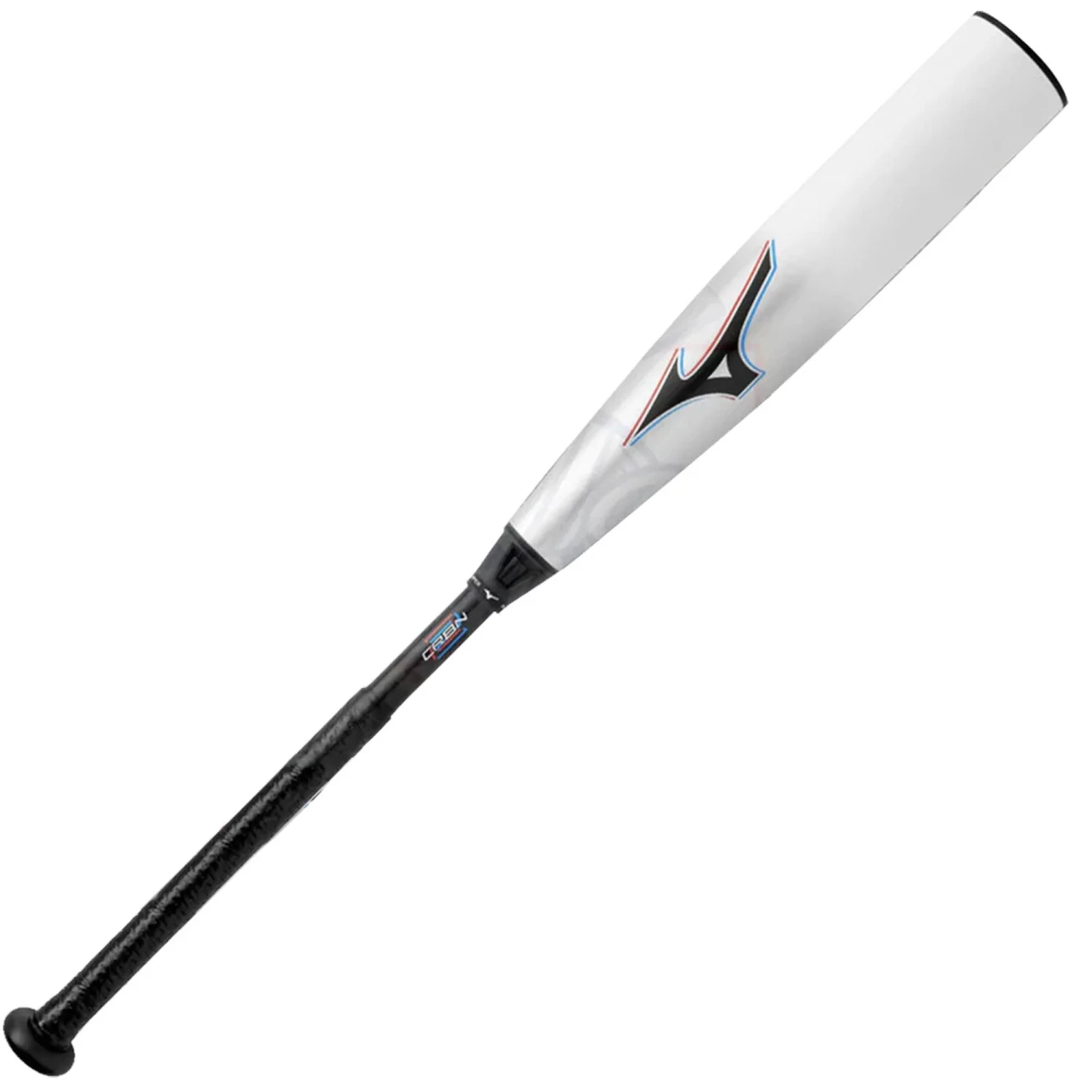 Mizuno B22 CRBN2 2022 USSSA 2 Piece Composite Baseball Bat 2 5/8 Barrel (White/Grey) 3 Mizuno B22 CRBN2 2022 USSSA 2 Piece Composite Baseball Bat 2 5/8 Barrel (White/Grey)
