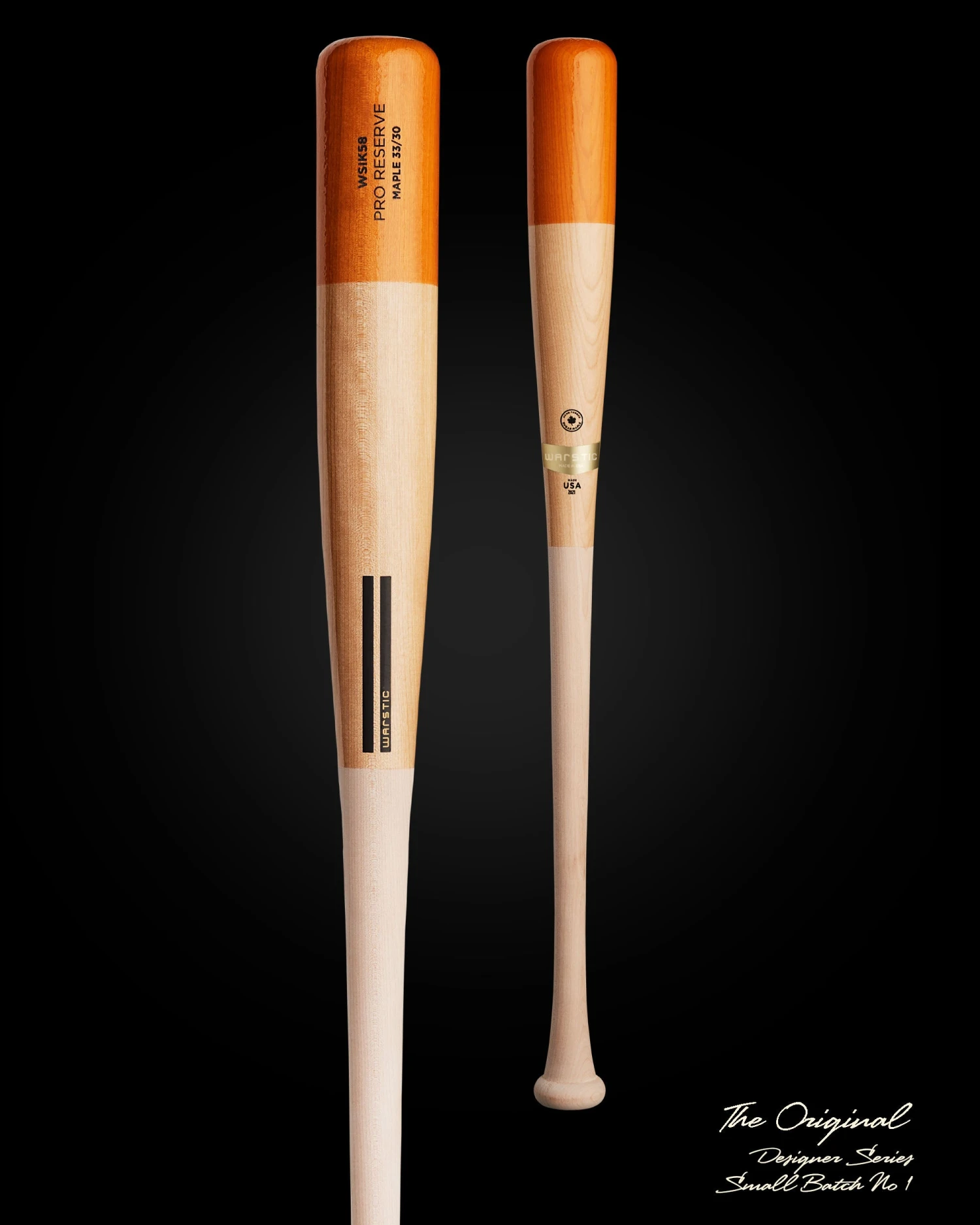 THE ORIGINAL WARSTIC SMALL BATCH WOOD BAT 3 THE ORIGINAL WARSTIC SMALL BATCH WOOD BAT
