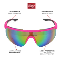 Rawlings Retro Vaporwave Baseball Shield Sunglasses Neon Pink Sunset 15 Rawlings Retro Vaporwave Baseball Shield Sunglasses Neon Pink Sunset -Deals Baseball Store RAW R2210 PinkMatte 785d12aa 95d4 45f2 89f8 f6ffb84350a1