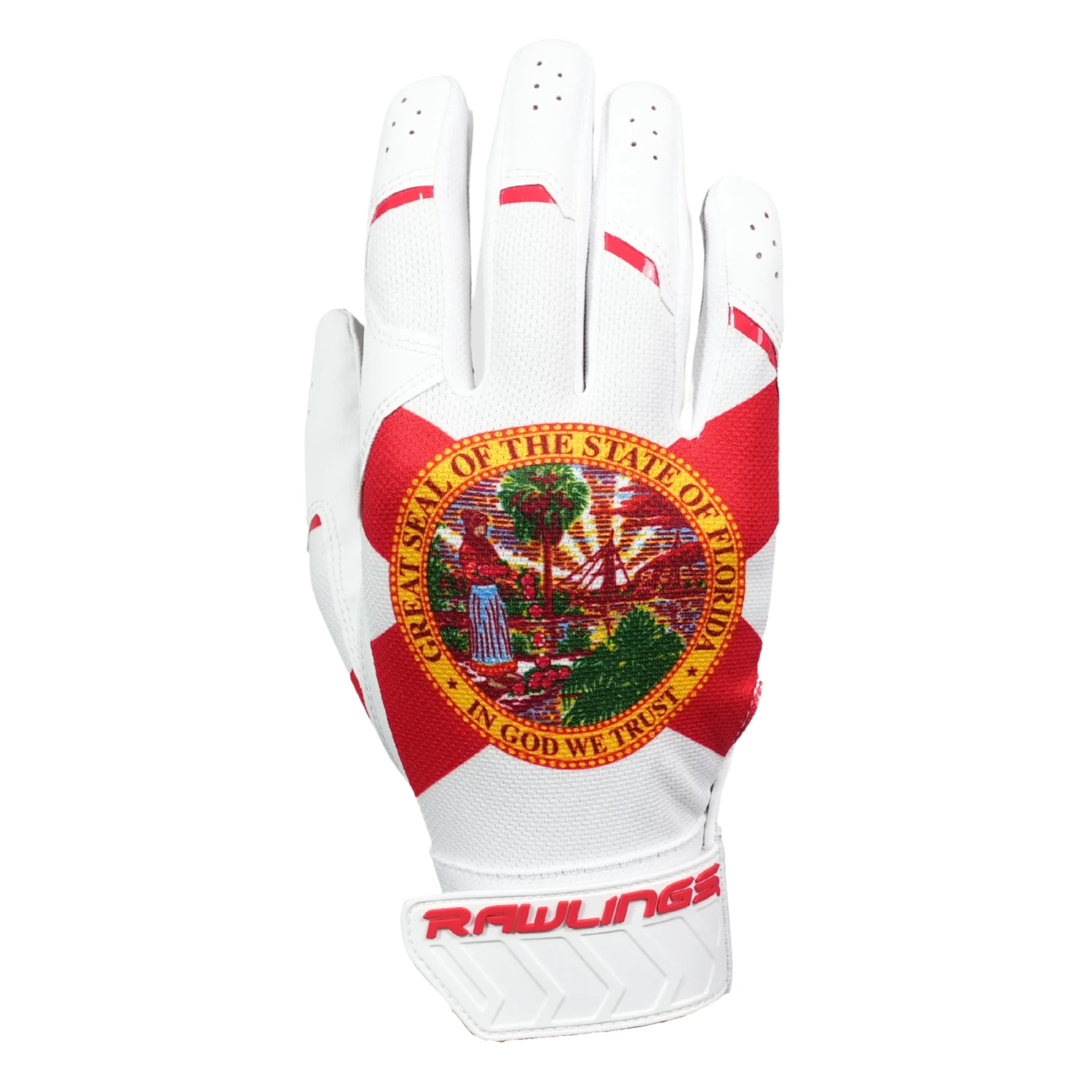 Rawlings X Guardian Baseball 5150 Limited Edition State Batting Gloves Florida Flag Youth & Adult 3 Rawlings X Guardian Baseball 5150 Limited Edition State Batting Gloves Florida Flag Youth & Adult