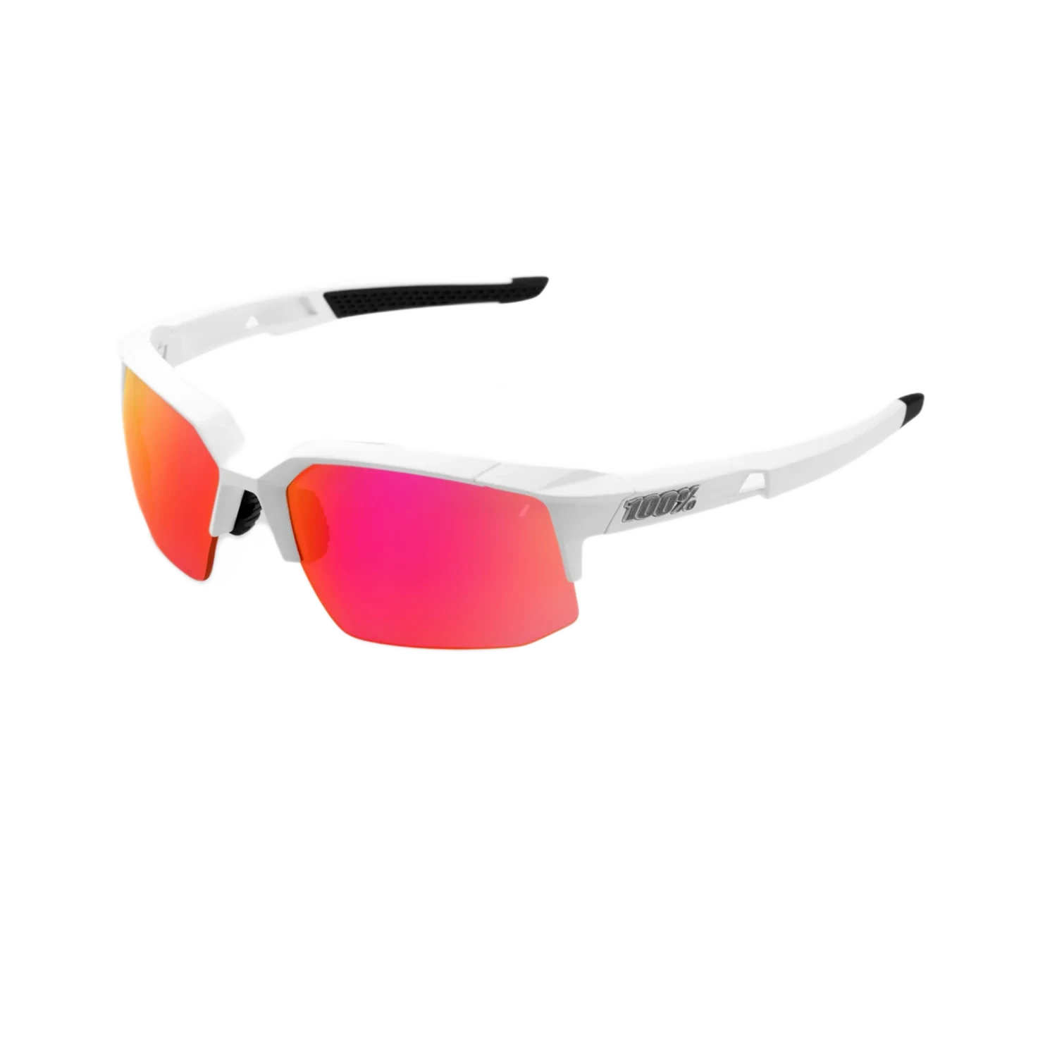 100% Speedcoupe Sport And Cycling Performance Baseball Sunglasses Mutilayer Mirror Lens (White/Purple) 3 100% Speedcoupe Sport And Cycling Performance Baseball Sunglasses Mutilayer Mirror Lens (White/Purple)