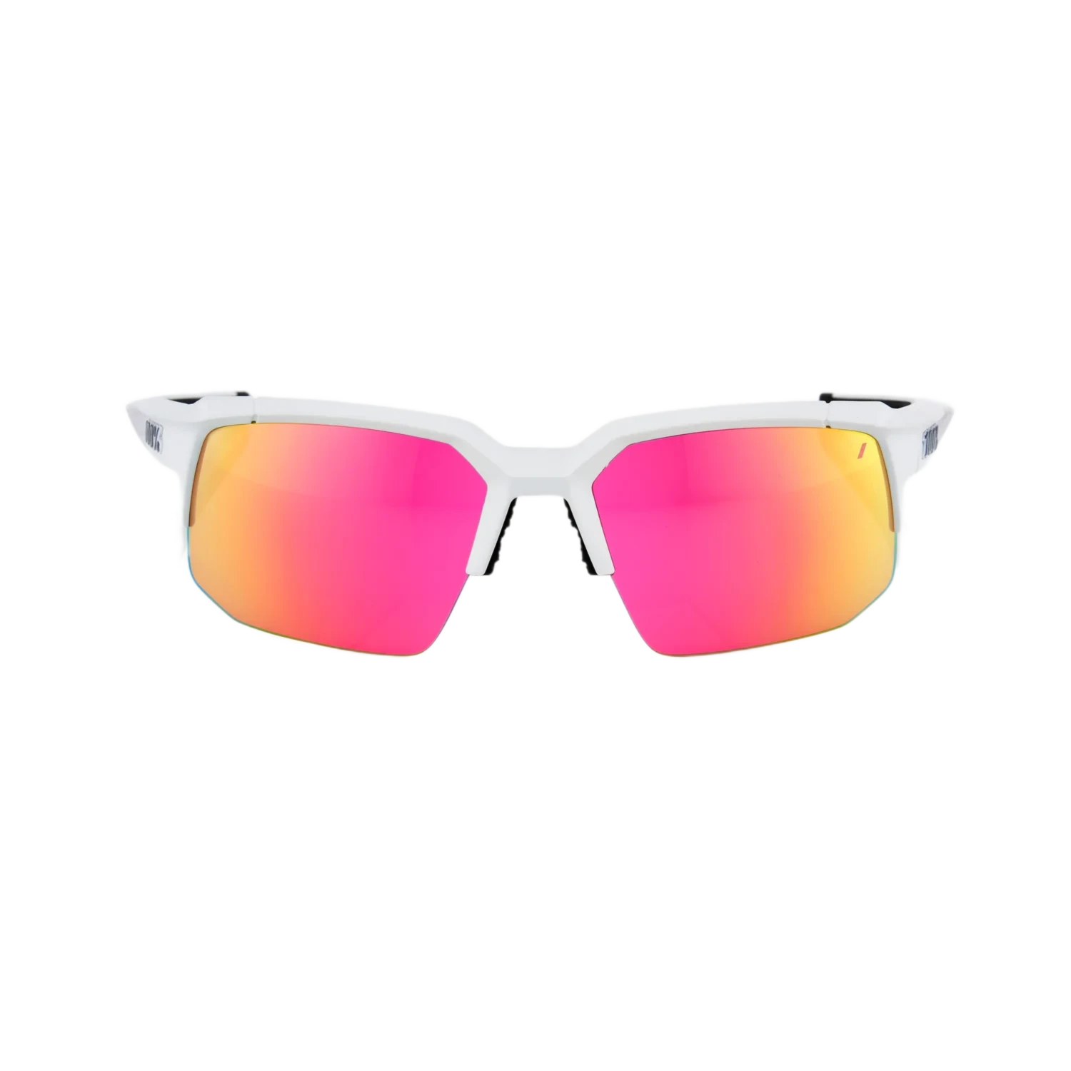 100% Speedcoupe Sport And Cycling Performance Baseball Sunglasses Mutilayer Mirror Lens (White/Purple) 6 100% Speedcoupe Sport And Cycling Performance Baseball Sunglasses Mutilayer Mirror Lens (White/Purple) - Image 4