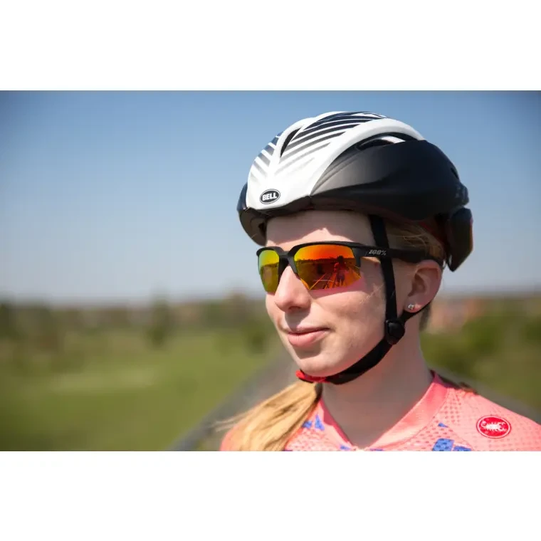 100% Speedcoupe Sport And Cycling Performance Baseball Sunglasses Mutilayer Mirror Lens (Black/Red) 8 100% Speedcoupe Sport And Cycling Performance Baseball Sunglasses Mutilayer Mirror Lens (Black/Red) - Image 6