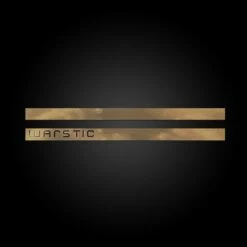 Warstic WARSTRIPE (BLACK/GOLD) STICKER