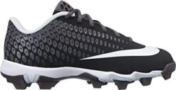 New NIKE Vapor Ultrafly 2 Keystone BG Yth 3Y Football Cleats Blk/White