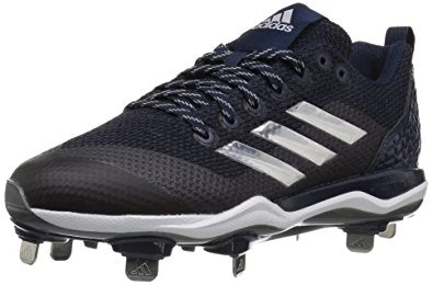 New Adidas Womens 8.5 PowerAlley 5 Softball Cleat SS Blk/Wht B39218 3 New Adidas Womens 8.5 PowerAlley 5 Softball Cleat SS Blk/Wht B39218