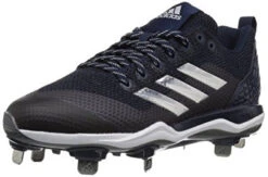 New Adidas Womens 6.5 PowerAlley 5 Softball Cleats SS Black/White B39218