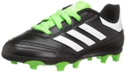 New Adidas Kids' Ace 16.4 FxG J Soccer Shoe 1 Black/White/Green