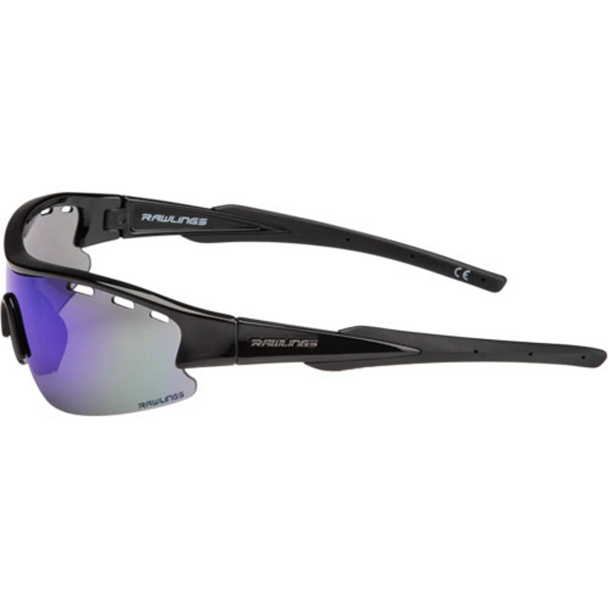 Rawlings 1803 Black/Blue Mirror Sunglasses 5 Rawlings 1803 Black/Blue Mirror Sunglasses - Image 3