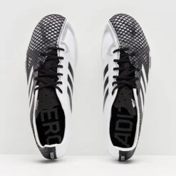 New Adidas Ambition 4 Women Sz 6 Running Spikes Black/White