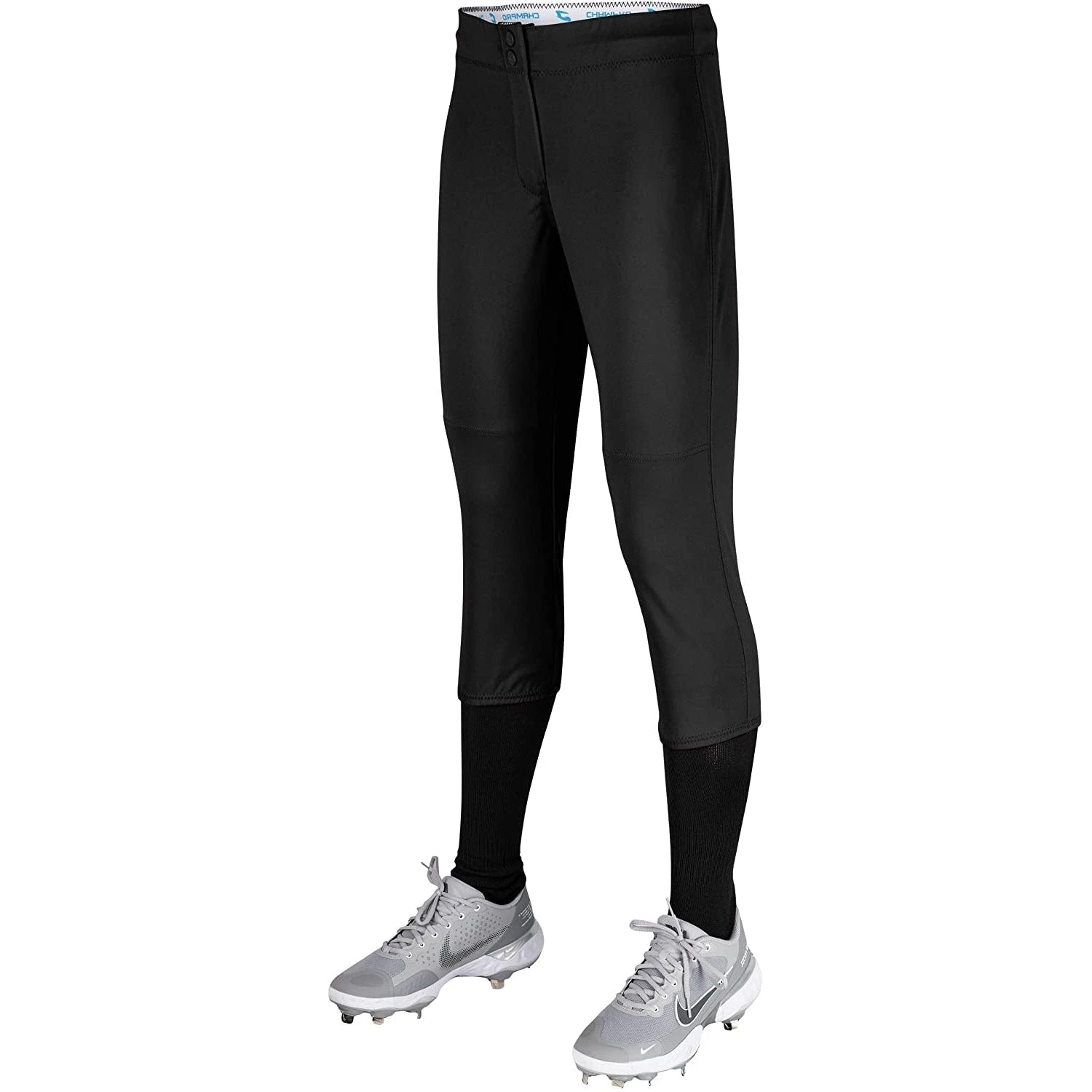 Champro Fireball Youth Fastpitch Softball Knickers W/ Reinforced Double-Ply Knee (Black) 3 Champro Fireball Youth Fastpitch Softball Knickers W/ Reinforced Double-Ply Knee (Black)