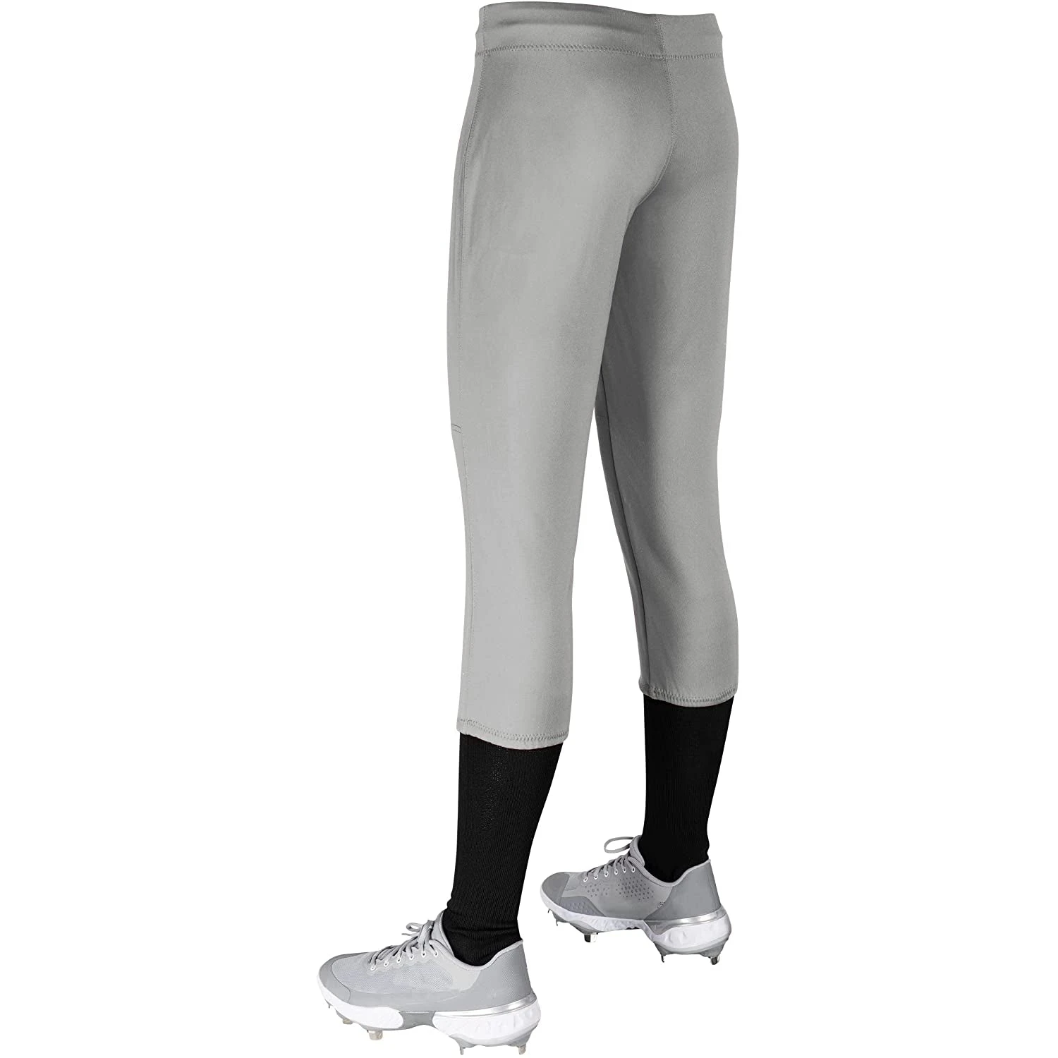 Champro Fireball Womens Fastpitch Softball Knickers W/ Reinforced Double-Ply Knee (Gray) 5 Champro Fireball Womens Fastpitch Softball Knickers W/ Reinforced Double-Ply Knee (Gray) - Image 3