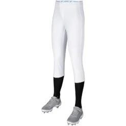 Champro Fireball Youth Fastpitch Softball Knickers W/ Reinforced Double-Ply Knee (White)