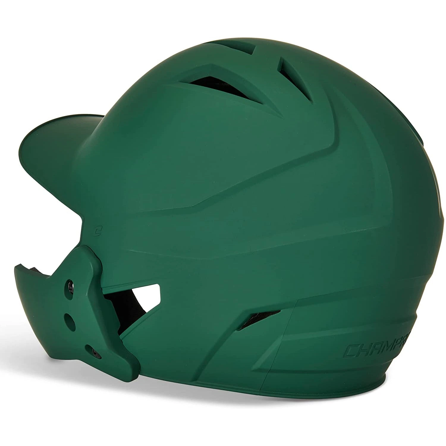Champro HX Gamer Plus Baseball Batting Helmet Universal Jaw Guard Forest (Green) 6 Champro HX Gamer Plus Baseball Batting Helmet Universal Jaw Guard Forest (Green) - Image 4
