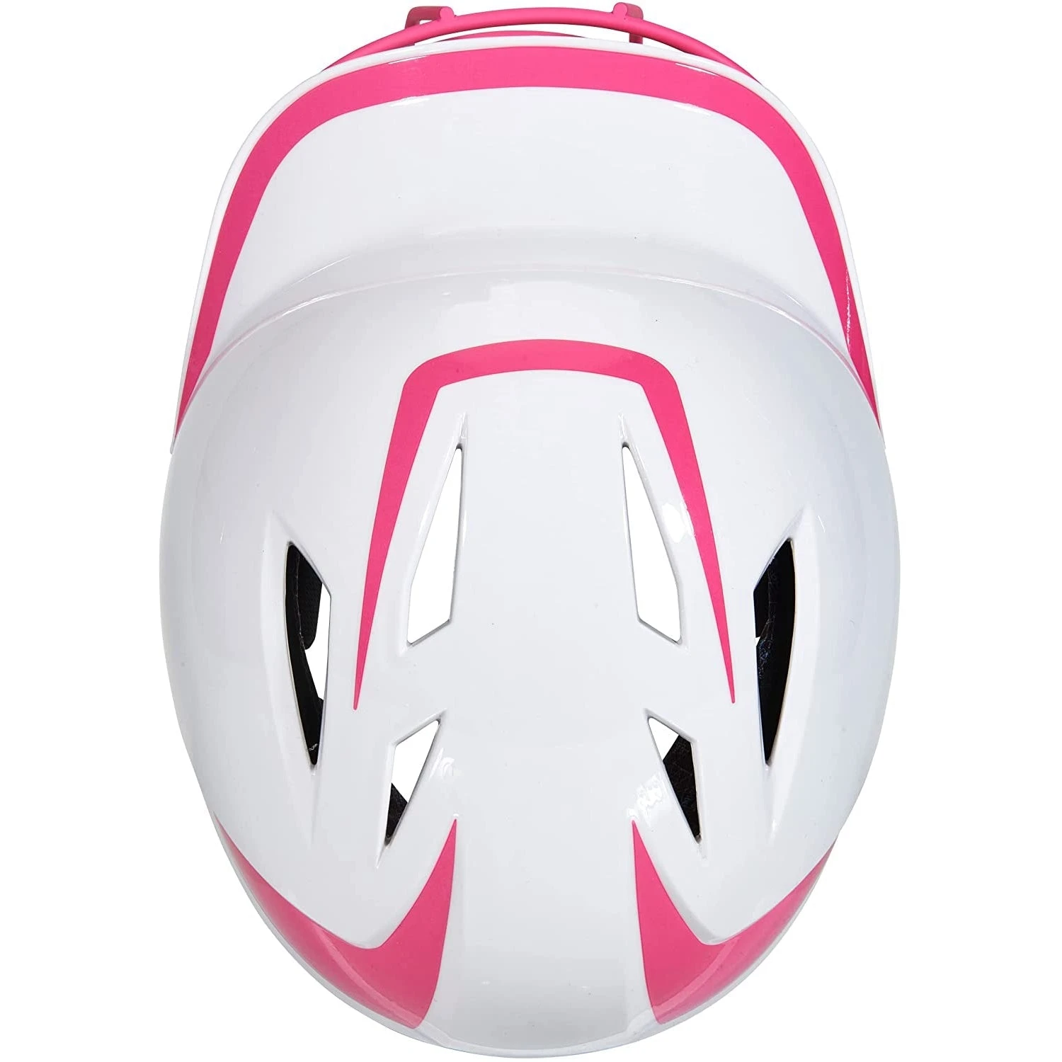 Champro Rise Pro Fastpitch Softball Batting Helmet W/ Facemask (White/Pink) 8 Champro Rise Pro Fastpitch Softball Batting Helmet W/ Facemask (White/Pink) - Image 6