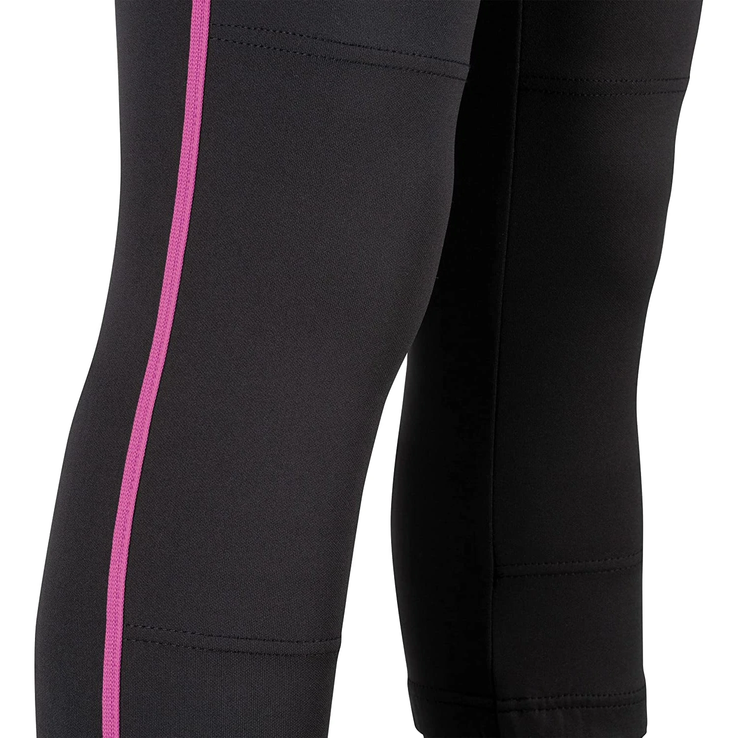 Champro Tournament Traditional Low Rise Girls Fastpitch Softball Pants W/ Braid (Black/Pink) 6 Champro Tournament Traditional Low Rise Girls Fastpitch Softball Pants W/ Braid (Black/Pink) - Image 4