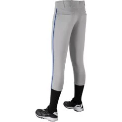 Champro Tournament Traditional Low Rise Womens Fastpitch Pants W/ Braid (Gray/Royal) 14 Champro Tournament Traditional Low Rise Womens Fastpitch Pants W/ Braid (Gray/Royal) -Deals Baseball Store champro tournament lowrise pants gryro 3