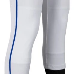 Champro Tournament Traditional Low Rise Womens Fastpitch Pants W/ Braid (White/Royal) 15 Champro Tournament Traditional Low Rise Womens Fastpitch Pants W/ Braid (White/Royal) -Deals Baseball Store champro tournament lowrise pants whro 4