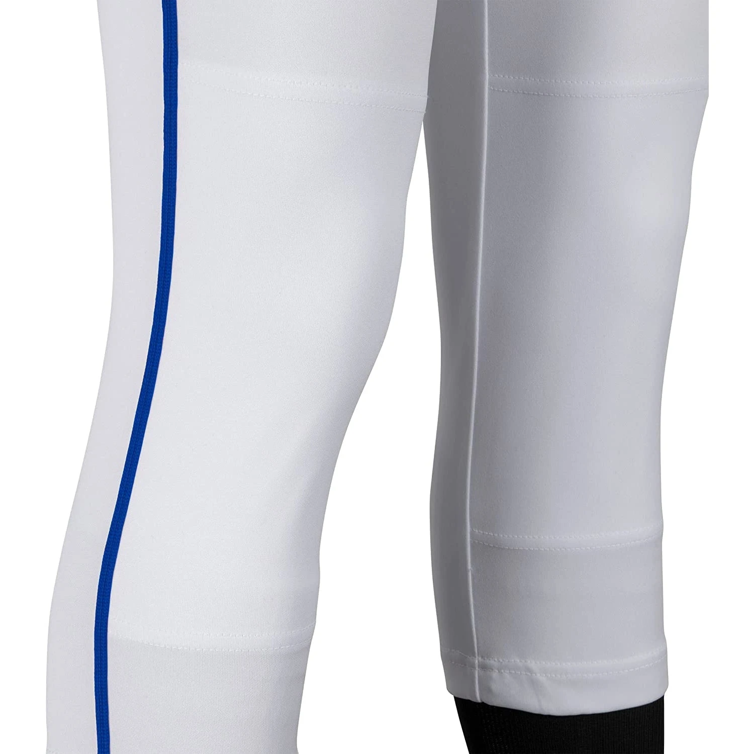 Champro Tournament Traditional Low Rise Womens Fastpitch Pants W/ Braid (White/Royal) 6 Champro Tournament Traditional Low Rise Womens Fastpitch Pants W/ Braid (White/Royal) - Image 4