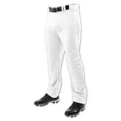 Champro Triple Crown Open Bottom Adult Baseball Pants (White)