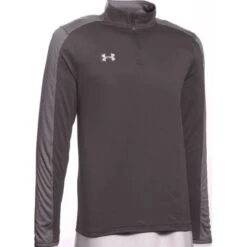 Under Armour Novelty Locker Men's 1/4 Zip Top, (Charcoal)