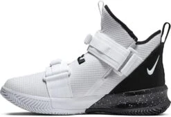New Nike Lebron James Soldier XIII SFG TB Basketball Shoes Men 14 White/Black