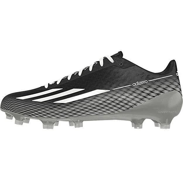 New Adidas Men's 9 Adizero 5 Star 3.0 Football Cleat Black/White D74282 3 New Adidas Men's 9 Adizero 5 Star 3.0 Football Cleat Black/White D74282