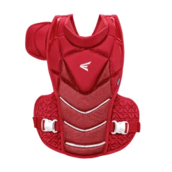 Easton Jen Schro The Very Best Fastpitch Softball Catchers Chest Protector, Large 17" (Red)
