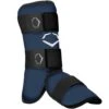EvoShield SRZ-1 Series Baseball Fastpitch Batter's Leg Guard Adult (Navy) 2 EvoShield SRZ-1 Series Baseball Fastpitch Batter's Leg Guard Adult (Navy) -Deals Baseball Store evo legguard wtv1112 na adt main