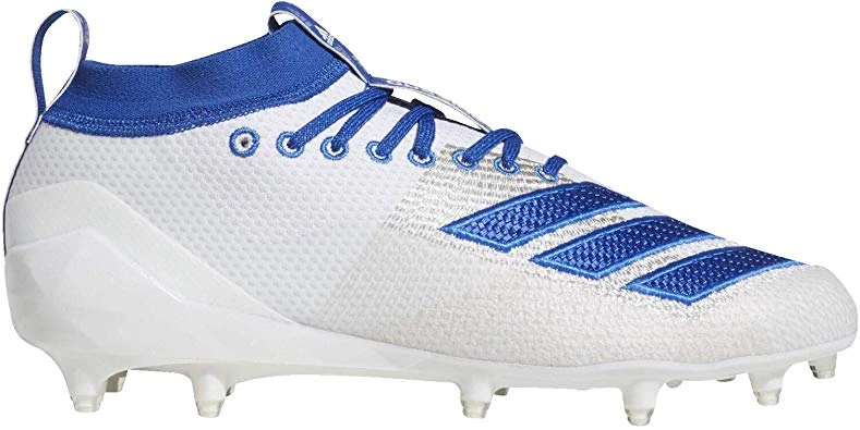 New Adidas Mens 13 Adizero 5 Star 8.0 Cleat Football Molded Cleats White/Royal 3 New Adidas Mens 13 Adizero 5 Star 8.0 Cleat Football Molded Cleats White/Royal