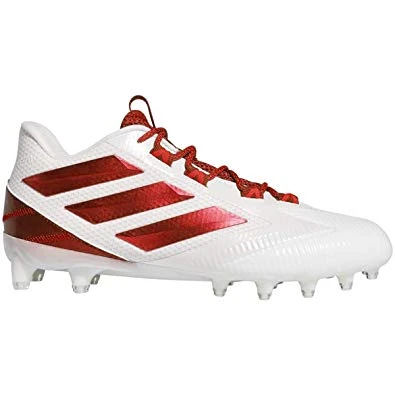 New Adidas Freak Carbon Low Size Mens 9 Football Molded Cleats Red/White 3 New Adidas Freak Carbon Low Size Mens 9 Football Molded Cleats Red/White