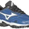 New Mizuno Wave Trainer Low G2 FS57LBlk Mens Sz 9.5 Black/White 2 New Mizuno Wave Trainer Low G2 FS57LBlk Mens Sz 9.5 Black/White -Deals Baseball Store fs57lry