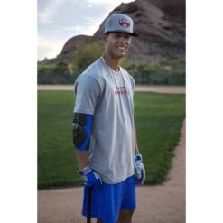 G-Form Pro Extended Adult Baseball Elbow Guard (Black/Royal Blue) 11 G-Form Pro Extended Adult Baseball Elbow Guard (Black/Royal Blue) -Deals Baseball Store g form ep0302 proextended baseball elbowguard royalblue black lsi2